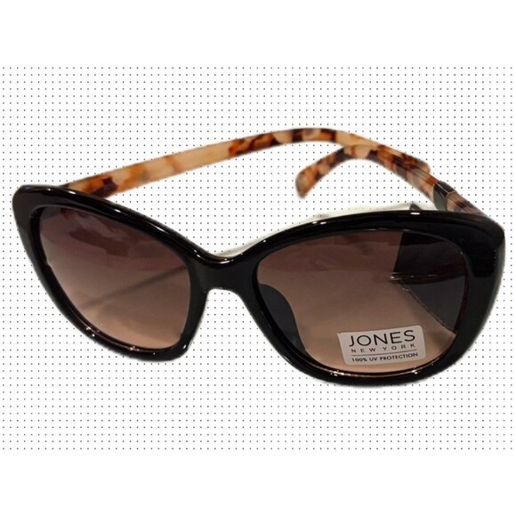 Jones New York Sunglasses JN 53779 Multicolor Brown Tortoise Cat Eye Frames NWT - Picture 2 of 7